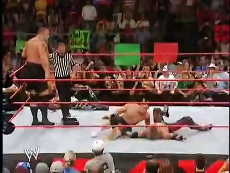 6 Man Pin ( John Cena Goes Crazy )