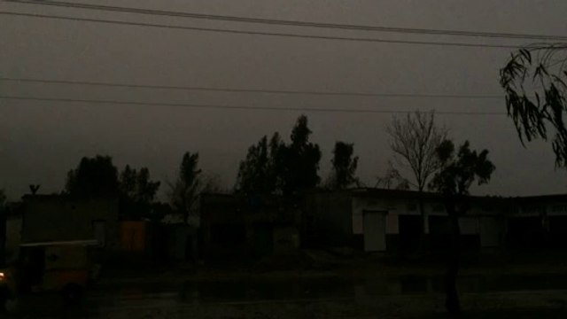 Snow fall, Day convert into night very scary and very high rain, Thunderstorm wednesday in United States of Ismaila Swabi KPK Pakistan