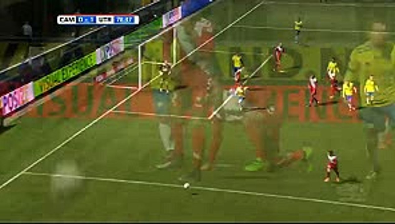 Mark van der Maarel Goal HD - Cambuur 0-1 Utrecht 12.02.2016