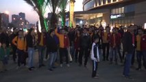 Galatasaray'a Mersin'de Coşkulu Karşılama