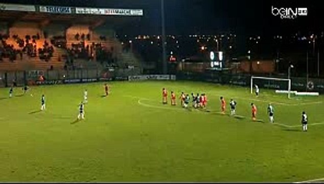 Goal Red Star 1-1 Evian Thonon Gaillard 12.02.2016