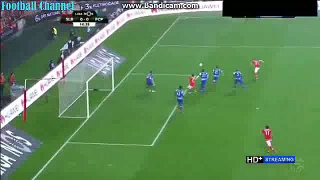 Jonas Goncalves Incredible Miss | Benfica v. Porto 12.02.2016 HD