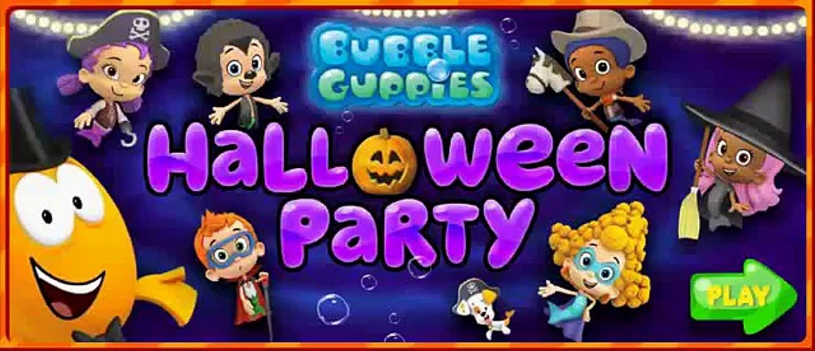 Bubble Guppies Halloween Party Game video Dailymotion