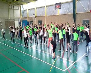 flashmob unss uefa concours coll jonzac