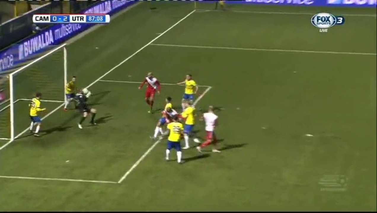 0-2 Sébastien Haller Goal - Holland Eredivisie - 12.02.2016, SC Cambuur 0-2 FC Utrecht