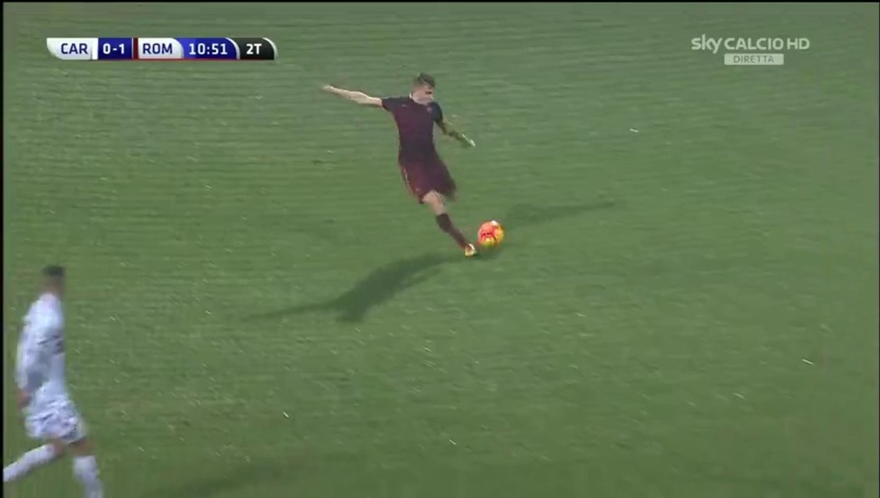0-1 Lucas Digne Goal - Carpi v. Roma - 12.02.2016
