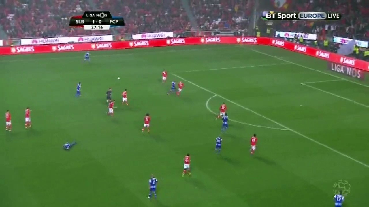 1-1 Héctor Herrera - Benfica v. FC Porto 12.02.2016 HD