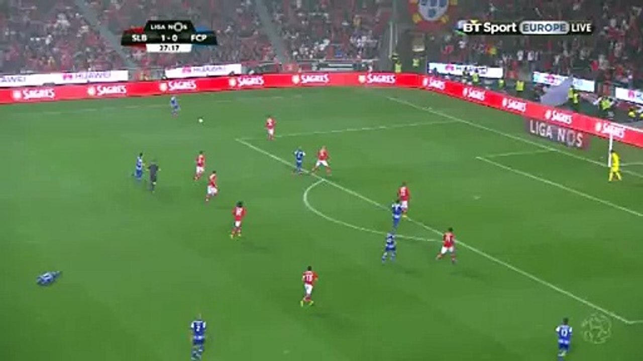 Hector Herrera Goal HD - Benfica 1-1 FC Porto - 12-02-2016