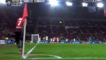 GOOOOAL 90+2'   Bouka Moutou A. (Own goal) Rennes 1-0 Angers 12.02.2016
