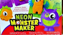Play Doh Neon Monster Maker Softee Dough Cra-Z-Art Frozen Olaf Disney Big Hero 6 Buildable Playdoh