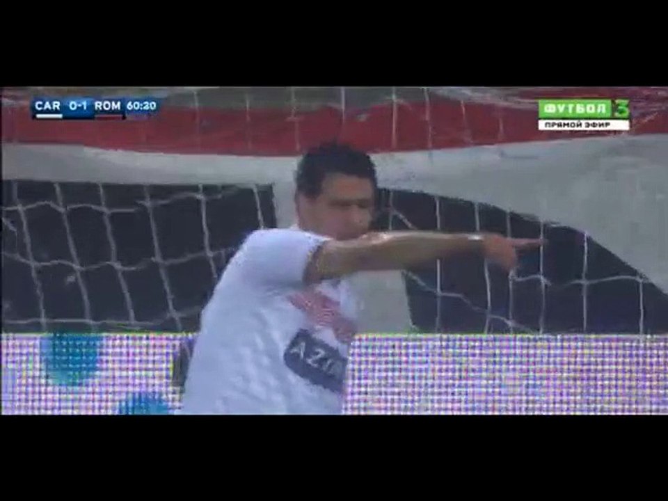 Kevin Lasagna Goal - Carpi 1-1 Roma (12.02.2016) Serie A