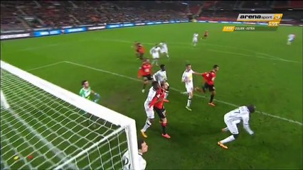 1-0 Arnold Bouka Moutou OwnGoal France  Ligue 1 - 12.02.2016, Stade Rennais 1-0 Angers SCO