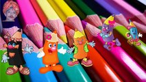 Funny Videos | Gorilla-Colour Pencils-Pororo-Snails Finger Family Song | Cartoons for Children