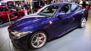 Alfa Romeo Guilia- Sportliche Italienerin auf der IAA