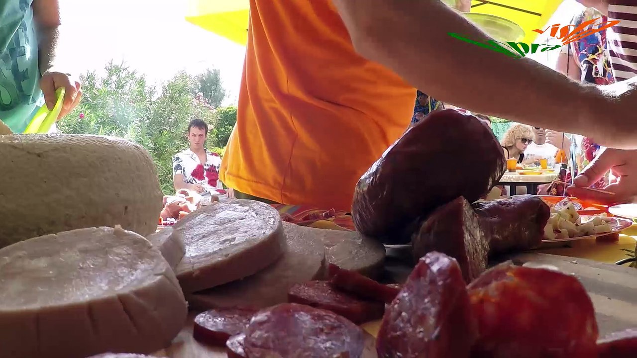 Degustation of typical italian food - XIV° International Dance and Song Festival  “Le spiagge d’Italia” 2015