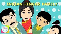 The Finger Family (Indian Family) Nursery Rhyme | Cartoon Animation Songs For Children