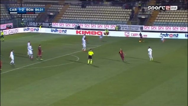 GOOOOAL 1-3 Mohamed Salah HD - Carpi 1-3 AS Roma 12.02.2016 HD
