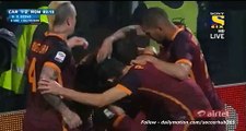 1-2 Edin Džeko - Carpi 1-2 AS ROMA SERIE A 12.2.2016 HD