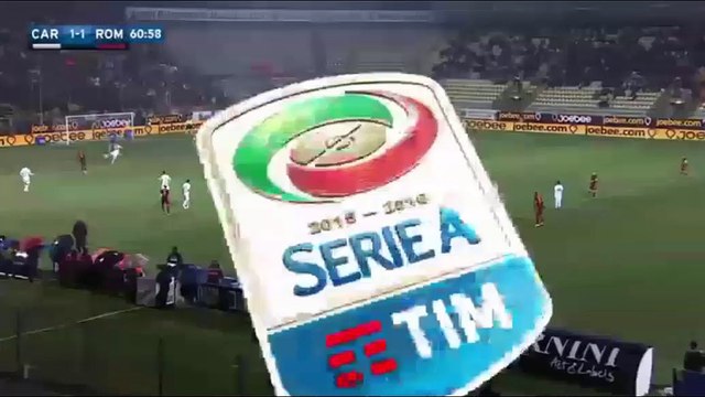 All Goals 1-3 Carpi vs Roma 12.02.2016 HD