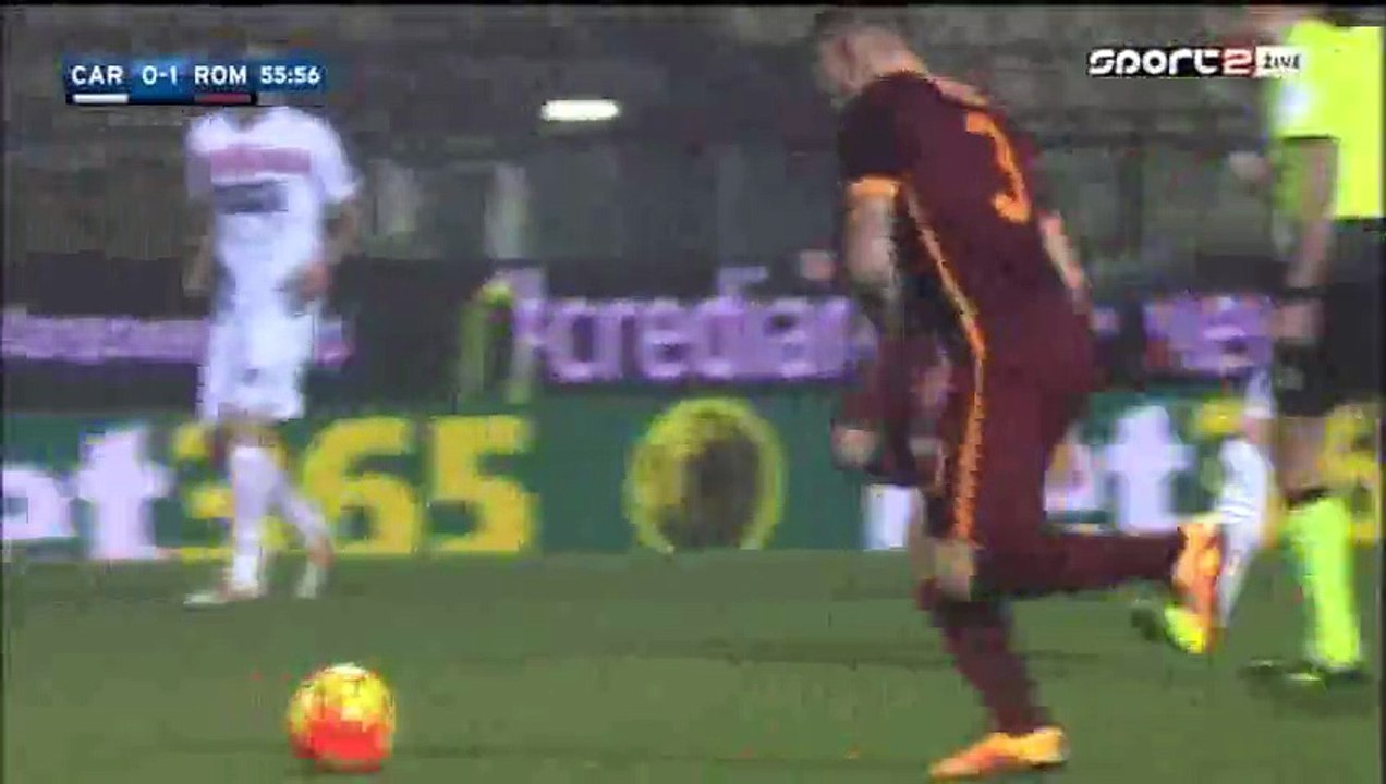 All Goals HD - Carpi 1-3 AS Roma - 12-02-2016