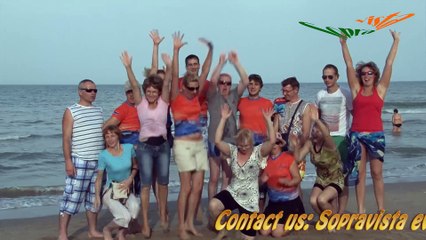 Sand sculptures competition and Zumba on the beach in Riccione 2015