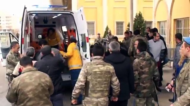 Mardin'de askeri zırhlı araç mayına çarptı; 6 asker yaralandı