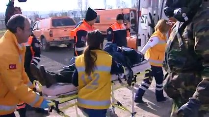 AFAD’tan gerçeği aratman şüpheli toz tatbikatı