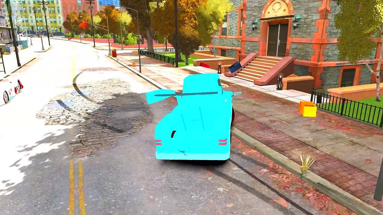 Children s Songs Sheriff Hulkbuster and Bumblebee, Disney PIXAR cars Tokio Mater