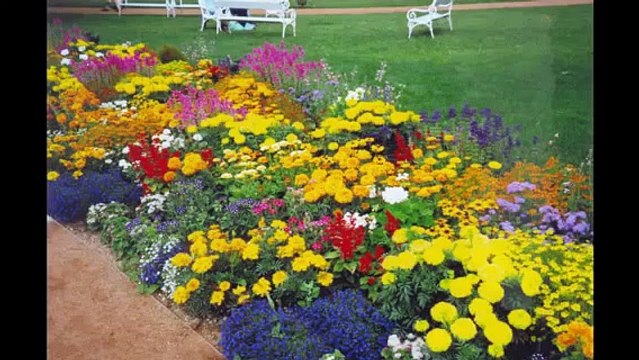 Как сделать клумбу на даче. Оригинальные идеи. Ландшафтный дизайн