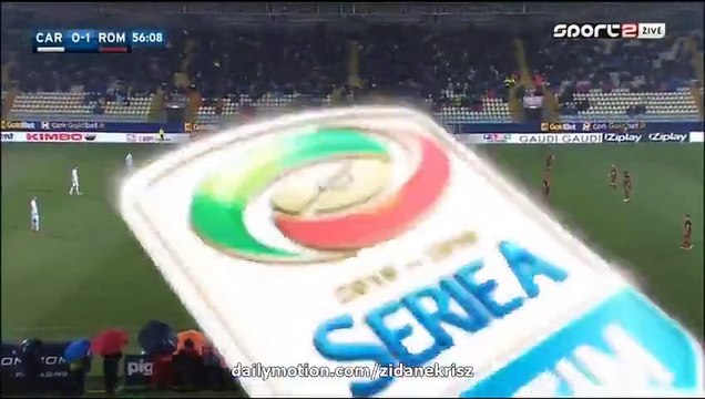 Carpi 1-3 AS Roma HD - All Goals and Full Highlights 12.02.2016 HD