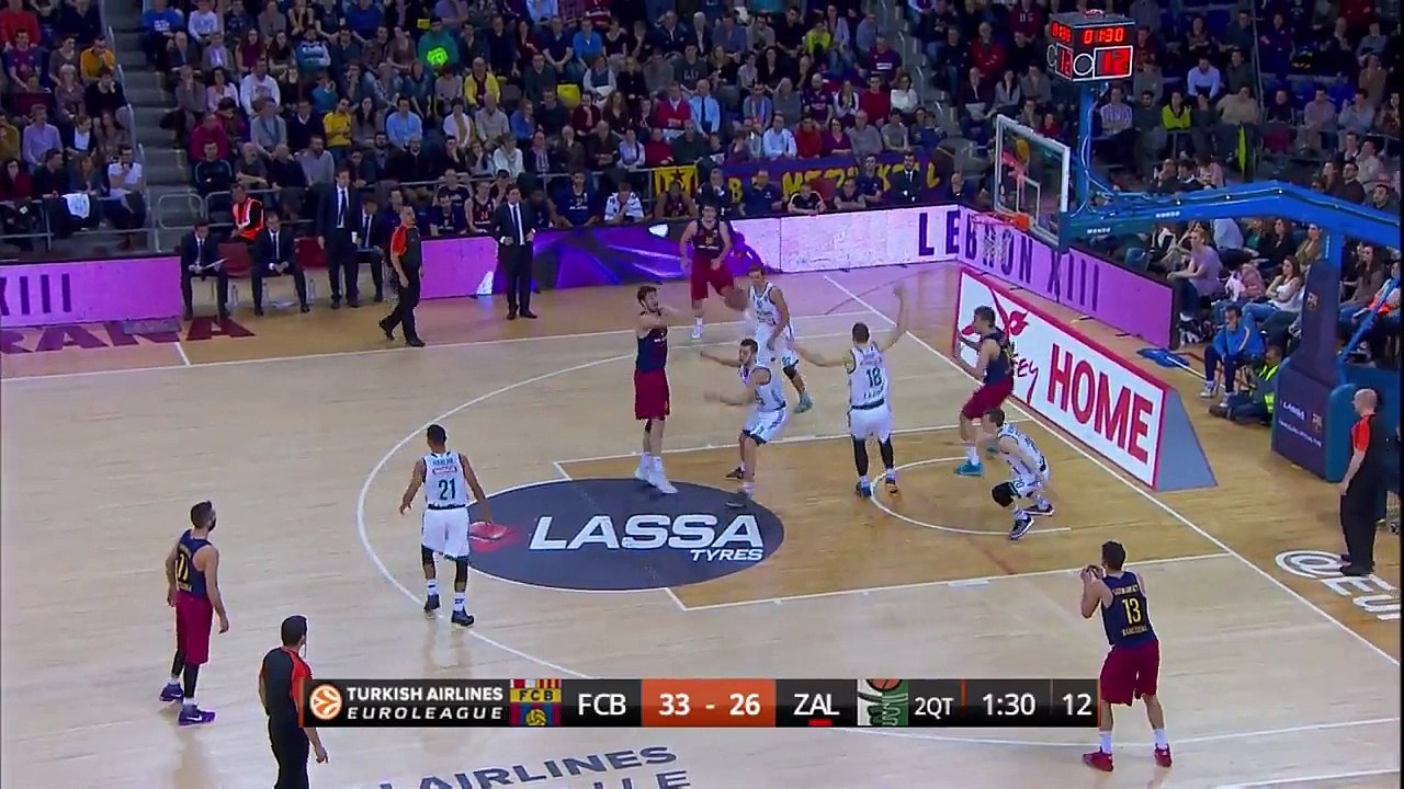 Highlights: FC Barcelona Lassa-Zalgiris Kaunas