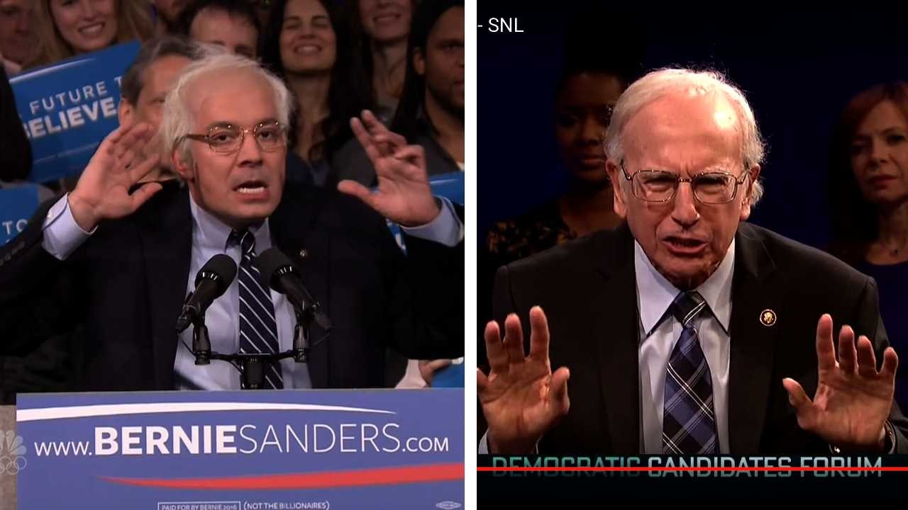 Jimmy Fallon's Bernie Sanders Impression