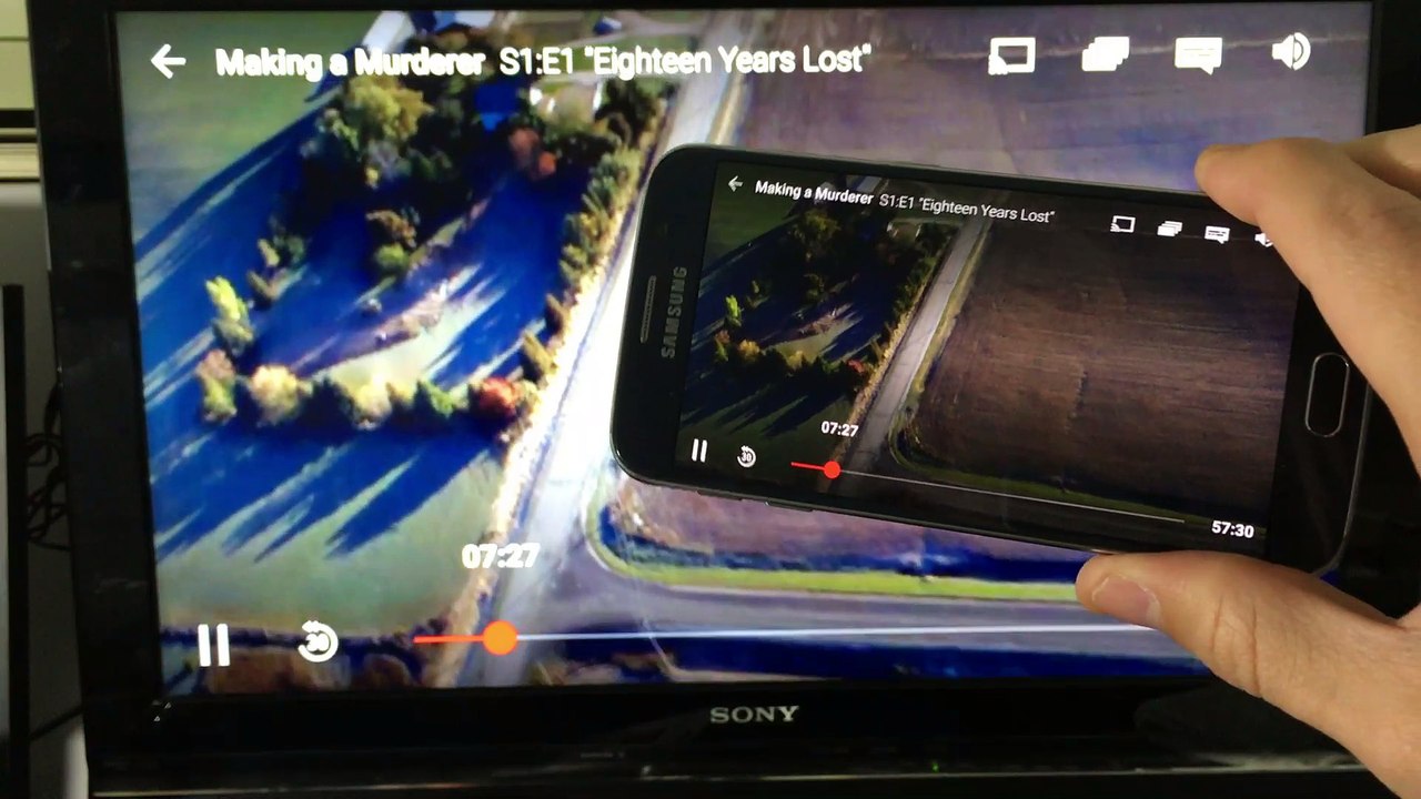 Galaxy S6 / S6 Edge: How to "Screen Mirror Wirelessly" to HDTV (Games, Netflix, Music)