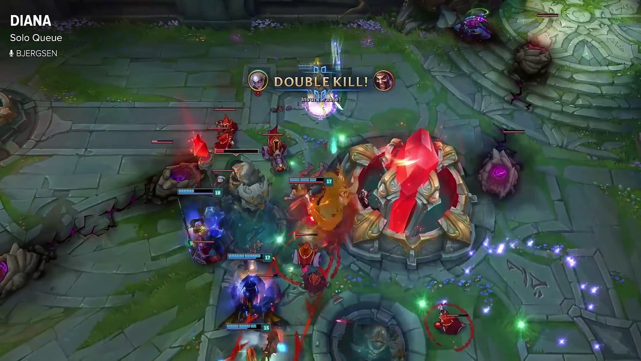 Diana Mid Carry guide by TSM Bjergsen - Season 5 _ League of Legends (1080p 60fps)