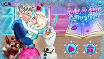 ❤ Jack & Elsa Kissing ❤ Disney Frozen Princess Elsa Girls Games 2015