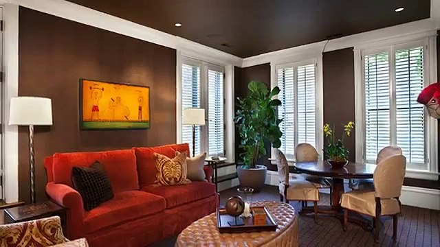 Коричневый цвет в интерьере