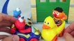 Sesame Street Cookie Monster Bert & Ernies Tune-Up Garage Come N Race Elmo Cars and Guido