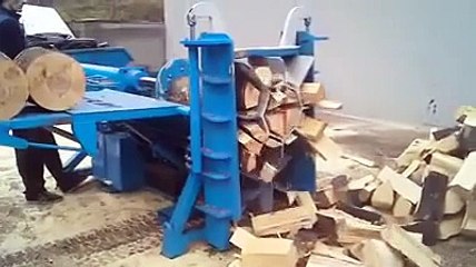 Шикарный способ колоть дрова