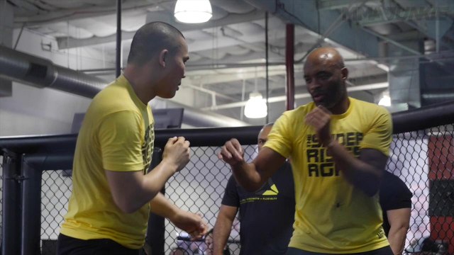 UFC Fight Night 84 Silva vs Bisping Workout and Media Day