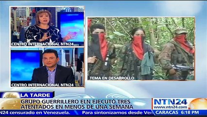"Tengo mis serias dudas sobre la verdadera voluntad de paz del ELN": Analista político Jairo Libreros a NTN24