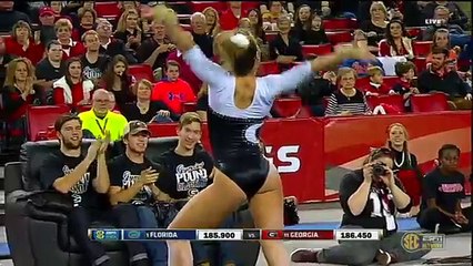 Mary Beth Box secures UGA's first victory over Florida in 7 years (720p Full HD)