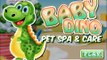 Baby Dino Spa Salon Game - Animal Baby Bathing Games - Fun Animal Games