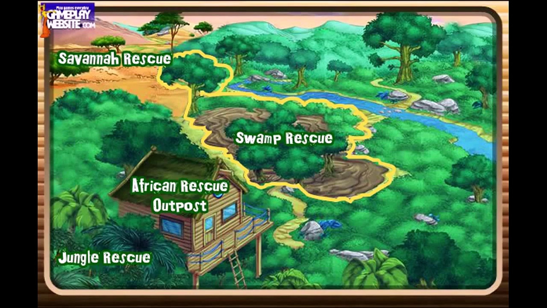 DIEGO African Rescue Dora the Explorer episodes in English Baby and Girl games and baby cartoons