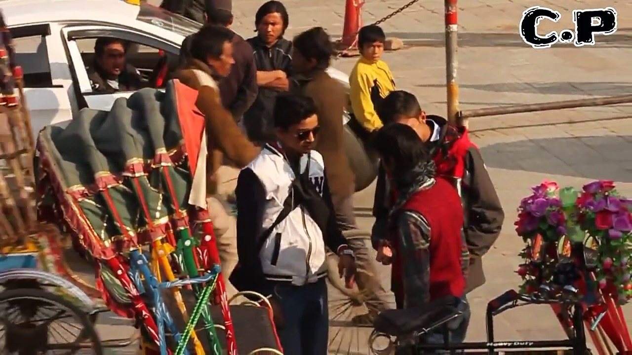Nepali prank Dancing awkward in public(comedy prank) child pranksters