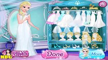 Frozen Games Princess Elsa, Cinderella, Aurora, Belle Compilation Wedding Dress Up Game