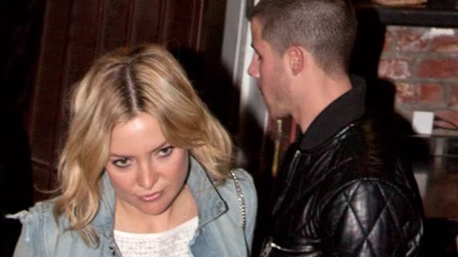 Nick Jonas Busted on Romantic Date With Kate Hudson