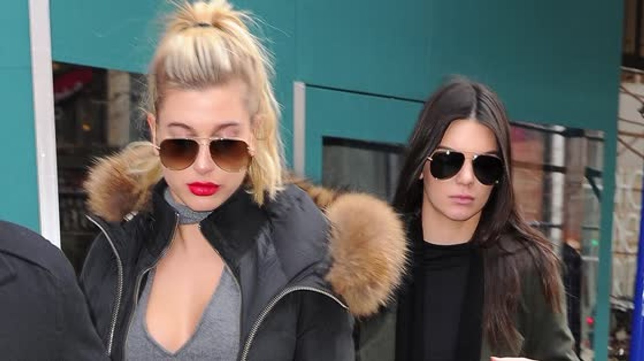 Kendall Jenner und Hailey Baldwin in NYC