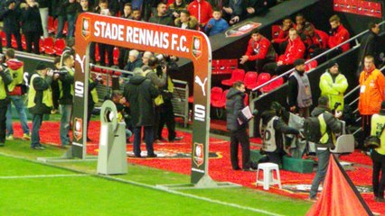 12/02/16 : SRFC-SCO : entrée des équipes