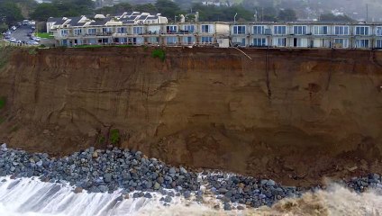 المحيط يبتلع كليفورنيا