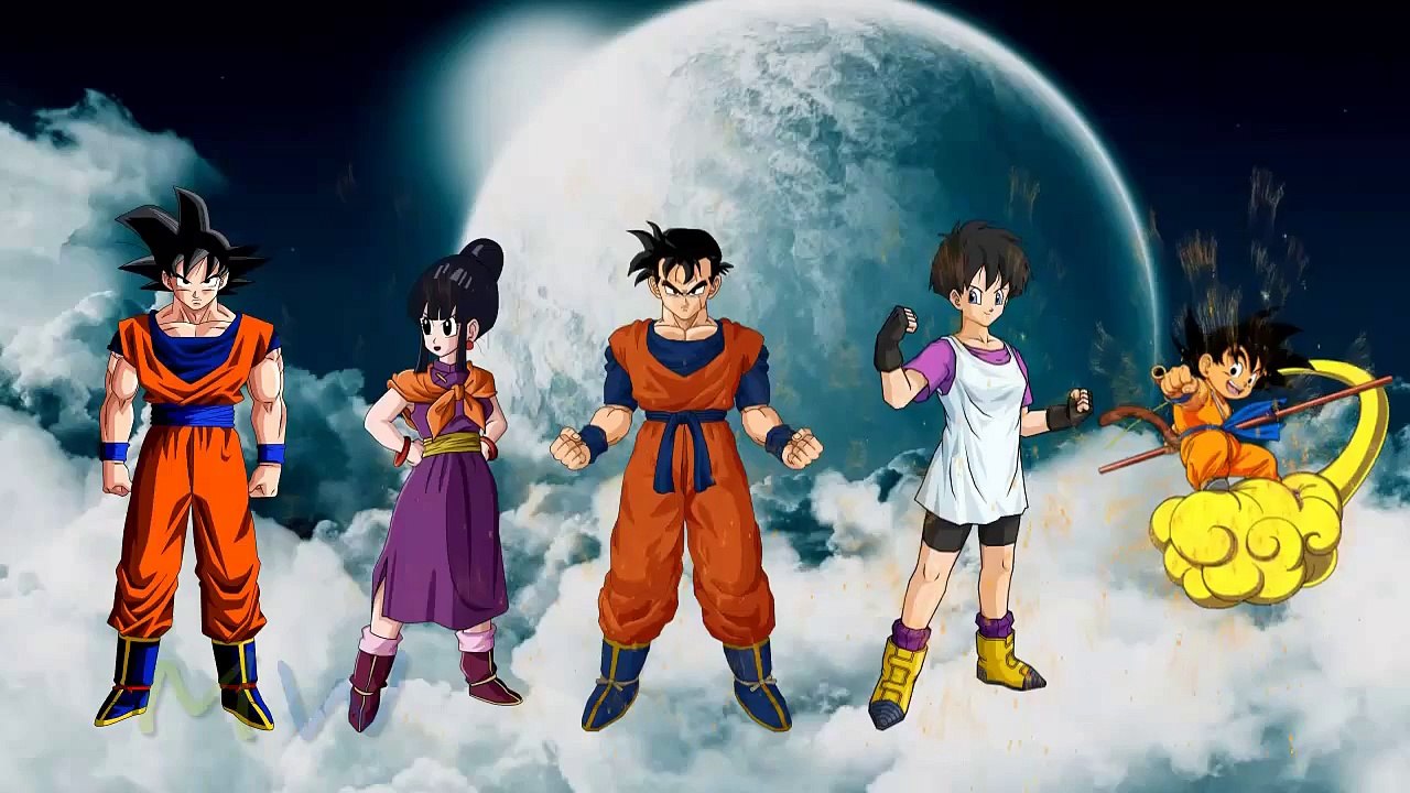 Finger Family Dragon Ball Z | Finger Family Cartoon | Nursery Rhymes